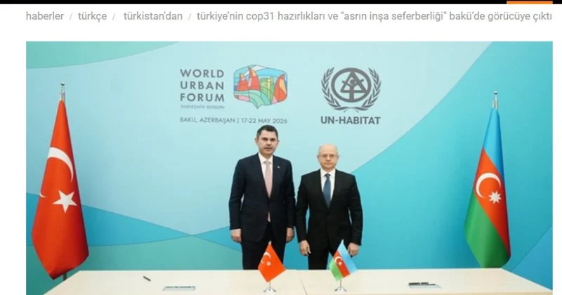 Dünya mediası WUF13 ün qlobal şəhərsalma siyasətində yeni yol xəritəsinin müəyyənləşməsində rolundan yazıb
