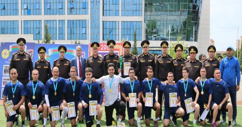 FHN in qurumları arasında minifutbol çempionatı keçirilib