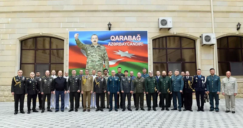 Военные атташе иностранных государств нанесли визит в ГПС Азербайджана