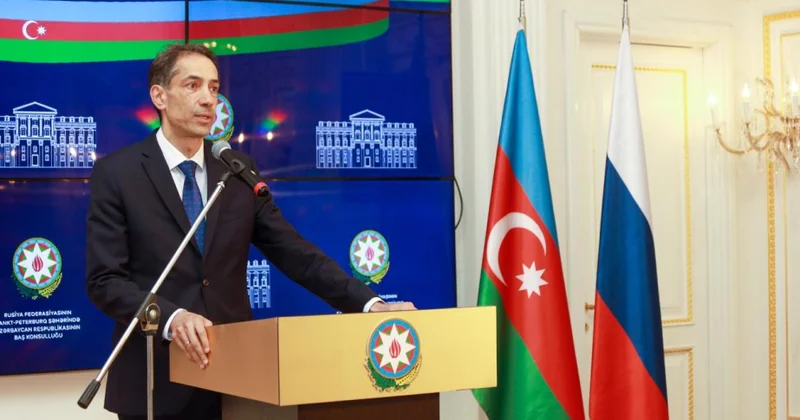 Sankt Peterburqda Azərbaycan dövlətçiliyinin 108 illik tarixi qeyd olunub