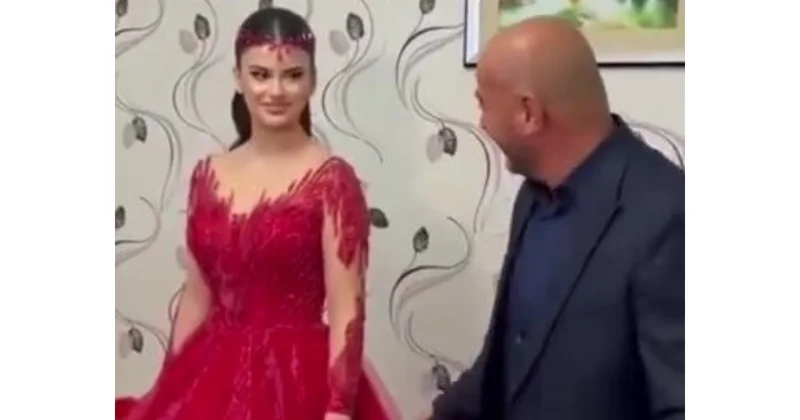 Qızını gəlin köçürən atanın reaksiyası DİQQƏT ÇƏKDİ VİDEO