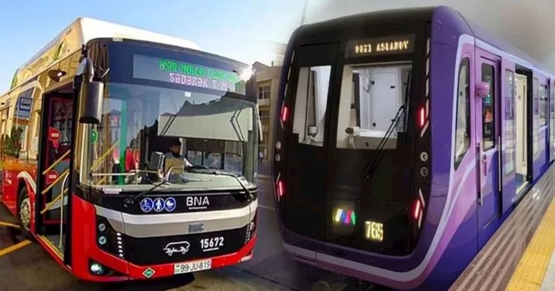 Gündəlik, aylıq və illik biletlər: Avtobus və metroda yeni ödəniş sistemi VİDEO
