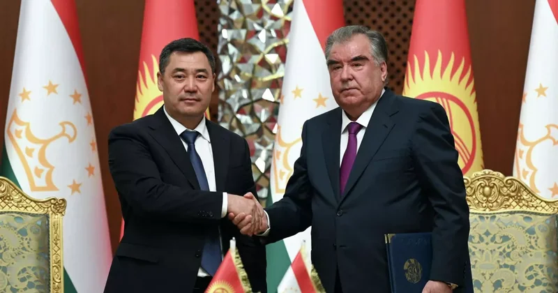 Президенты Кыргызстана и Таджикистана отметили динамику развития сотрудничества