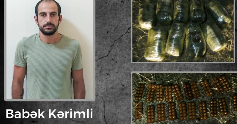 Polis Cəlilabadda 13 kiloqram narkotik vasitə və həblər aşkarlayıb