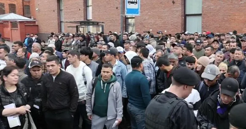 Rusiyada miqrantarın sayı kəskin azalıb