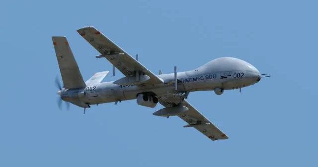 İsrailə məxsus dron vurulub VİDEO