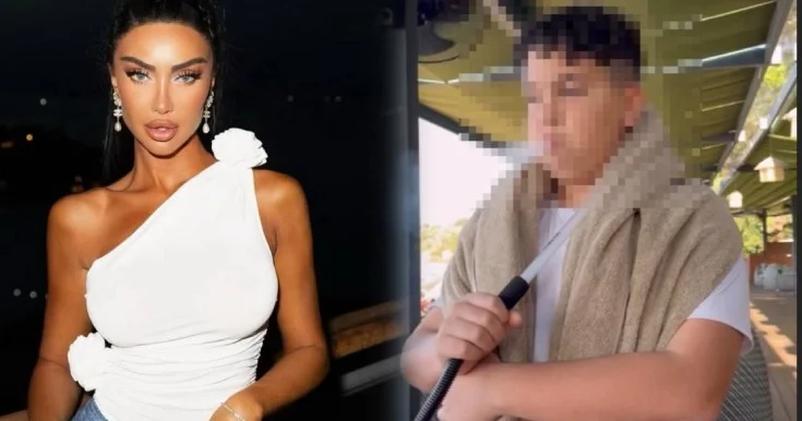 Azyaşlı oğlunun qəlyan çəkən videosunu paylaşdı