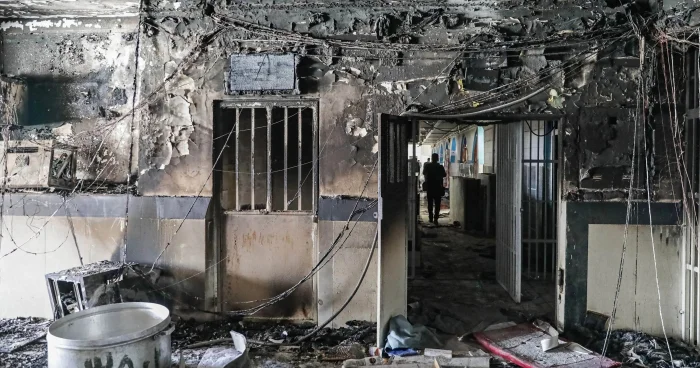 Tehrandakı SEPAH mərkəzi vurulub