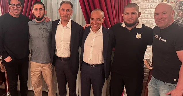 Həbib azərbaycanlı nazirlərlə bir arada Foto