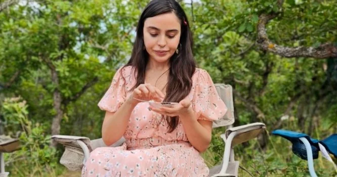 Leyla Əliyeva Xızıdan görüntülər paylaşıb