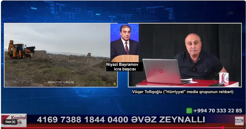 Vüqar Tofiqoğlunun 23.06.2025 ci il saat 16:00 da olan buraxılışı