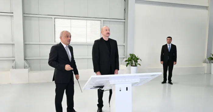 Yevlaxda müasir sutəmizləyici qurğu istifadəyə verilib I FOTO