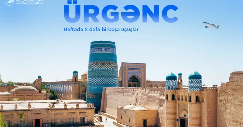 AZAL Ürgəncə müntəzəm uçuşları bərpa edir