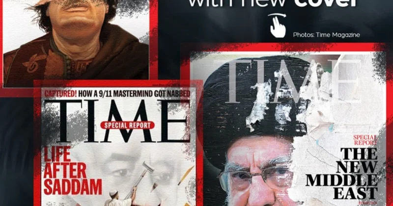 Məşhur jurnal Xameneinin şəklini yaydı Plan nədir?