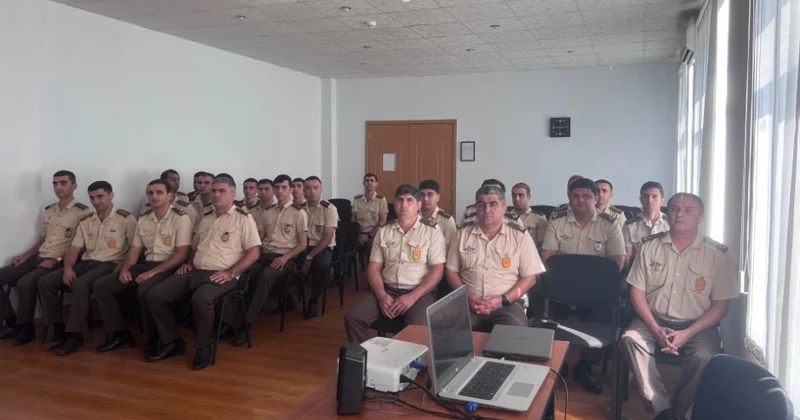 FHN in Dövlət Yanğın Nəzarəti Xidməti “Konstitusiya və Suverenlik İli”nə həsr olunan silsilə tədbirlər keçirib