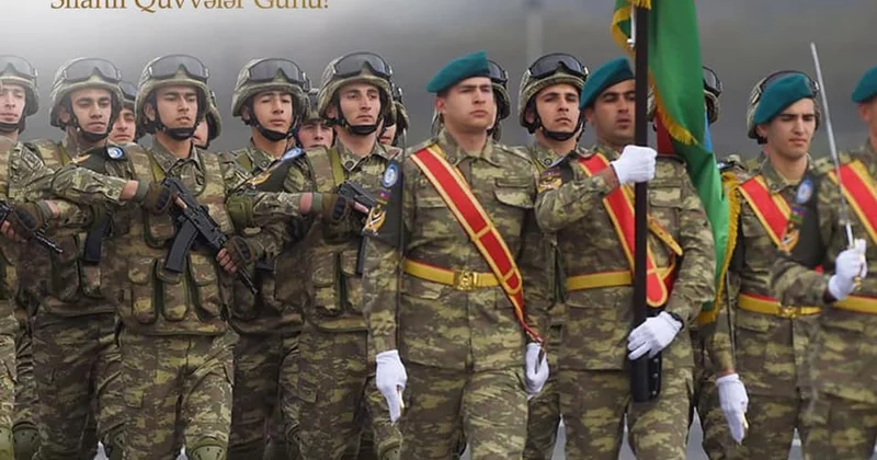 Silahlı Qüvvələrimizlə haqlı olaraq qürur duyuruq ŞƏRH EDİLDİ