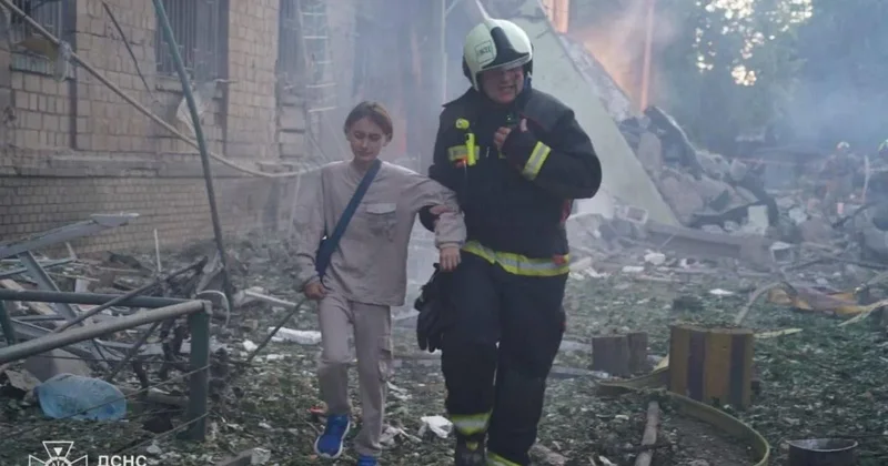 Kiyevə raket hücumu nəticəsində 4 nəfər ölüb, yaralılar var