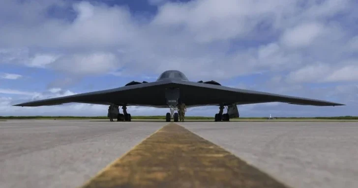Появились кадры бомбардировщиков США B 2 Spirit после удара по Ирану