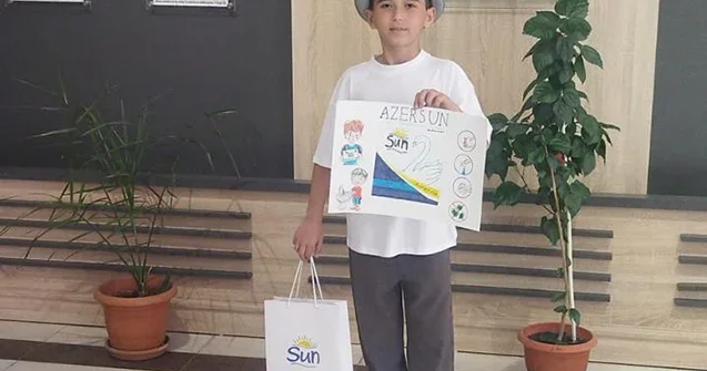 “Sun” “Məktəbli” layihəsinin qaliblərini mükafatlandırdı Fotolar