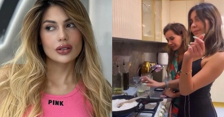 Nihal Candanın ölümündən 3 gün sonra bacısı Dilan Polatın evində əyləndi
