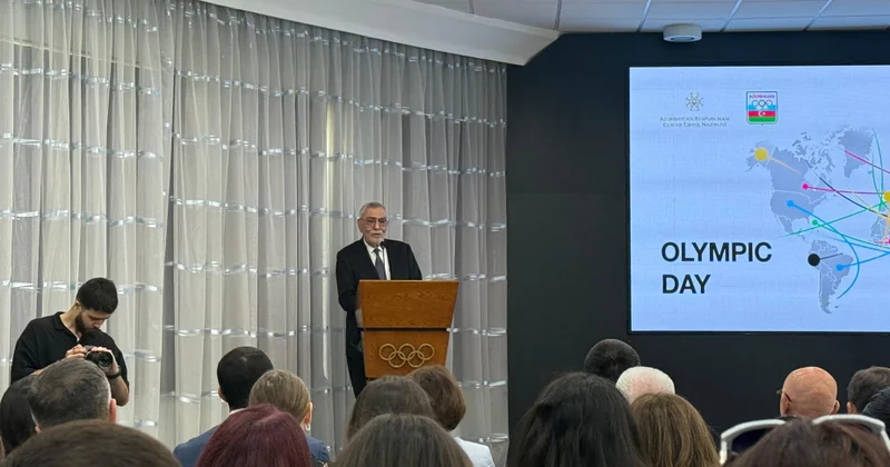 Milli Olimpiya Komitəsində Beynəlxalq Olimpiya Günü münasibətilə tədbir keçirilib