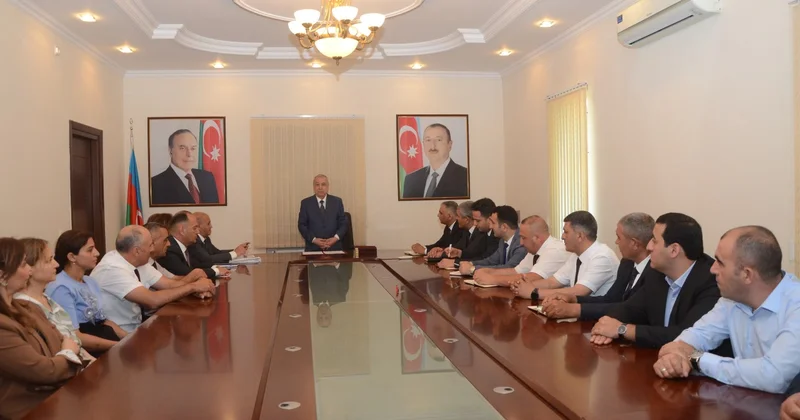 Qubadlı RİH dövlət qulluqçularını təbrik etdi FOTOLAR