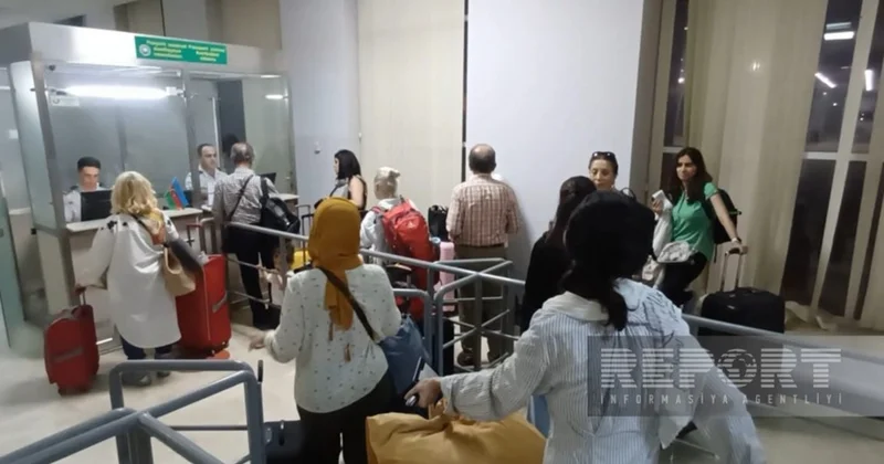 Günün ikinci yarısında İrandan Azərbaycana 100 dən çox əcnəbi təxliyə olunub