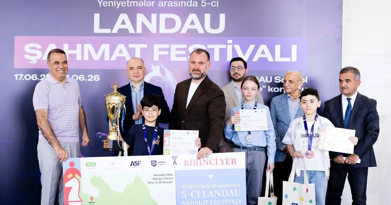 Gənc şahmatçıların mübarizəsi başa çatdı: Qaliblər mükafatlandırılıb FOTO