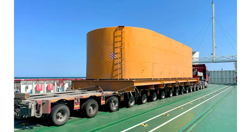 Кабель для Транскаспийской ВОЛС доставлен в Баку на судне Азербайджан