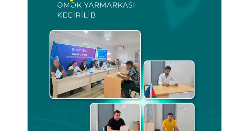 Laçında keçirilən əmək yarmarkasında minaaxtaran peşəsi üzrə vakansiyalar təqdim edilib