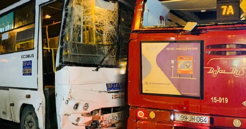 Yollarda təhlükə dalğası: Avtobus qəzaları artır