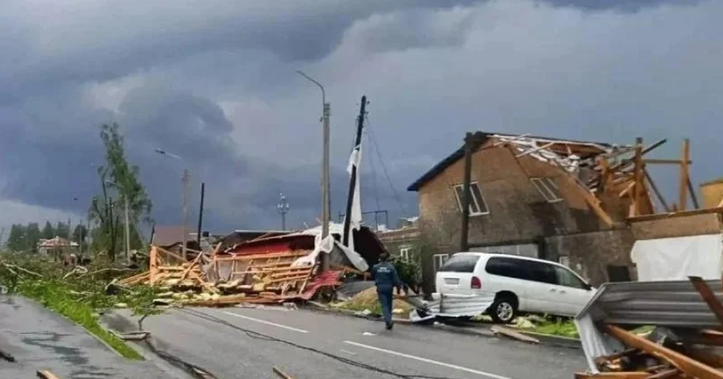 Ураган на Урале: пострадали 16 человек