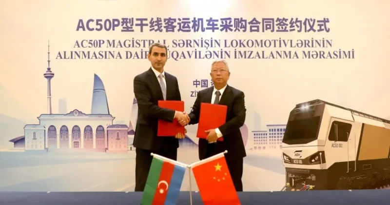 Çindən yeni yük və sərnişin lokomotivləri alınır