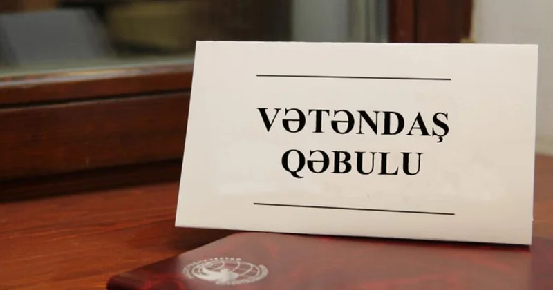 PA Vətəndaş Qəbulu Mərkəzinin cədvəli açıqlandı