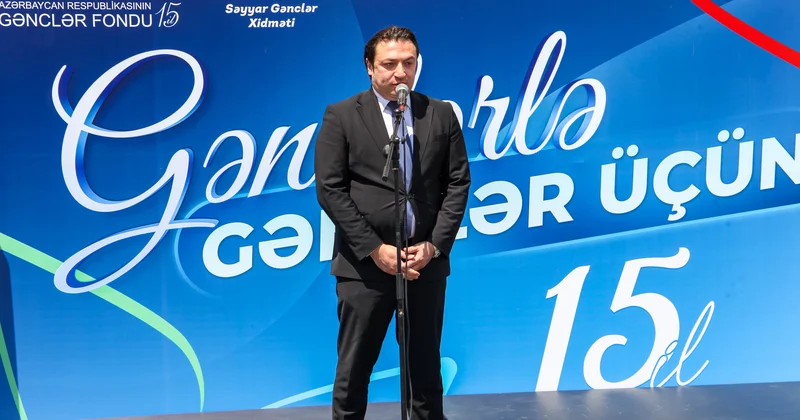 Gənclər Fondunun Səyyar Gənclər Xidməti layihəsinin Şəkidə açılışı baş tutdu FOTOLAR
