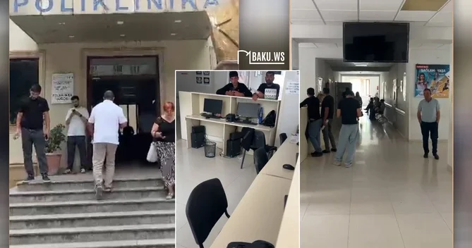 Gəncədə xəstəxanada işıqlar söndü, xəstə qəbulunda problem yarandı