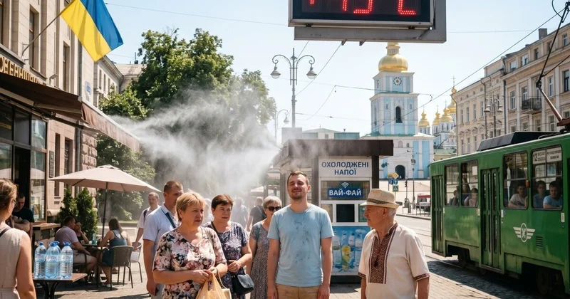 Европу накрыла экстремальная жара: синоптики предупреждают о температуре до 44°C