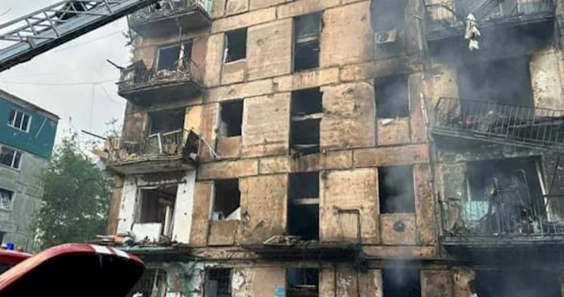 Rusiya Krivoy Roqu bombaladı Ölənlər var