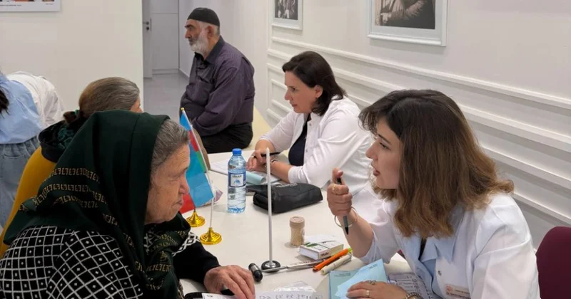 Laçında keçirilən növbəti tibbi aksiya çərçivəsində 100 ə yaxın vətəndaş tibbi müayinələrdən keçib