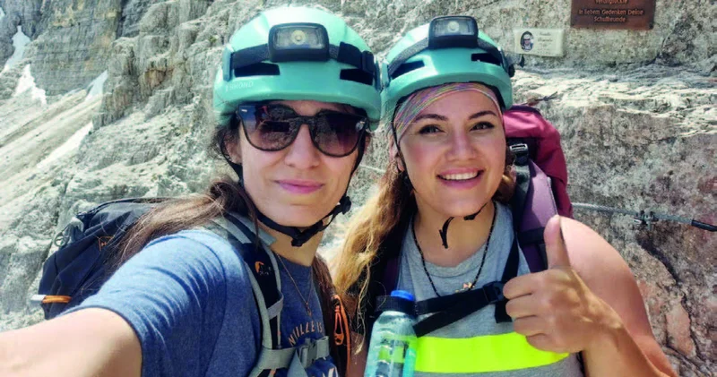 Həmyerlilərimiz Monte Paternonun zirvəsində