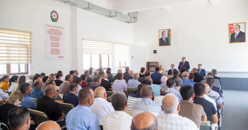 Rüstəm Xəlilov Şorsulu kəndində qəbul keçirdi FOTOLAR