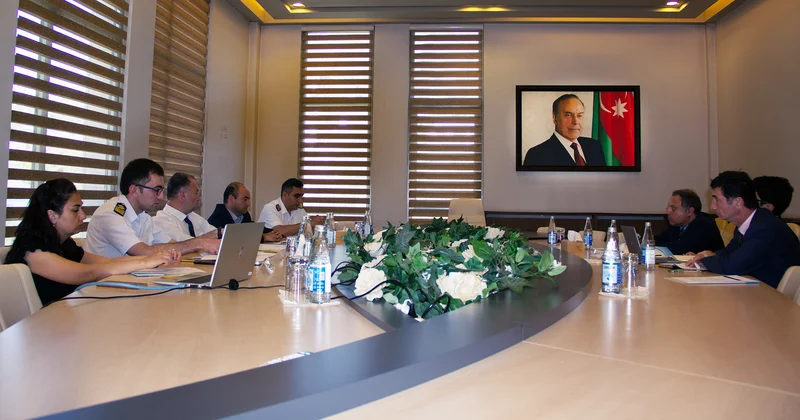 Dövlət Dəniz və Liman Agentliyində Beynəlxalq Əmək Təşkilatının nümayəndələri ilə görüş keçirilib