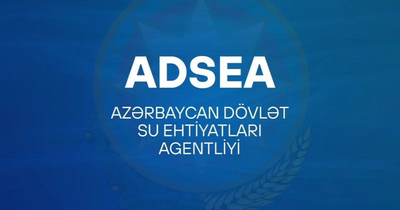 ADSEA: Ötən il 55 km dən çox suvarma kanalı beton üzlüyə alınıb