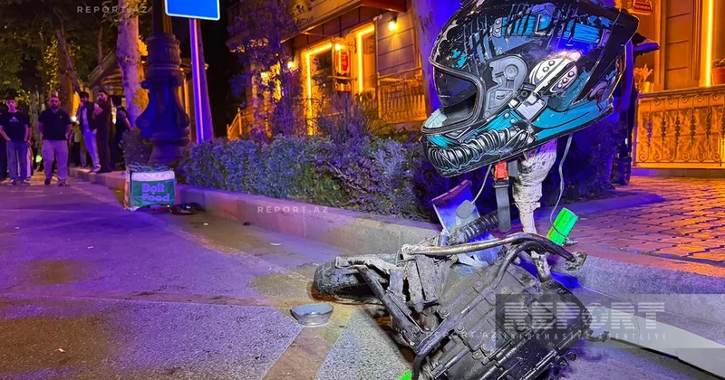 В Гяндже произошла авария, есть погибший