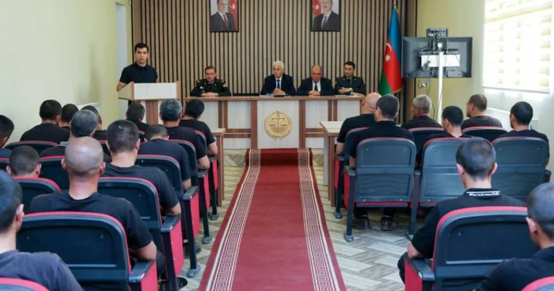 Cəzaçəkmə müəssisəsində narkomaniyaya qarşı maarifləndirmə tədbiri təşkil olunub
