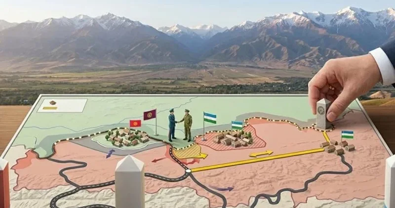 Qırğızıstan və Özbəkistan sərhəd ərazilərini mübadilə etdi