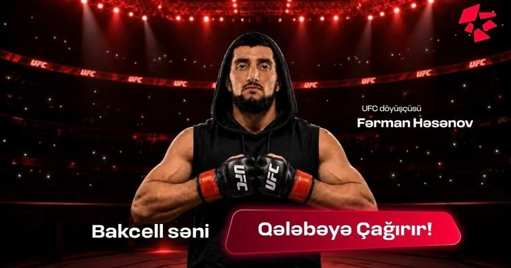 ​Bakcell UFC Baku tədbirinin əsas tərəfdaşıdır
