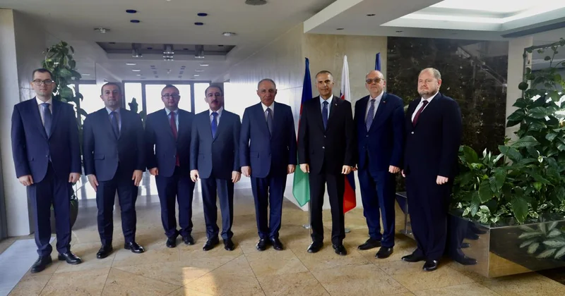 Kamran Əliyevin rəhbərlik etdiyi nümayəndə heyəti Slovakiyaya işgüzar səfər edib