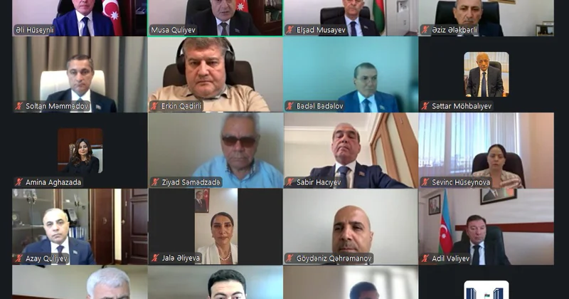 Parlament komitələrinin videokonfrans formatında birgə iclası keçirilib