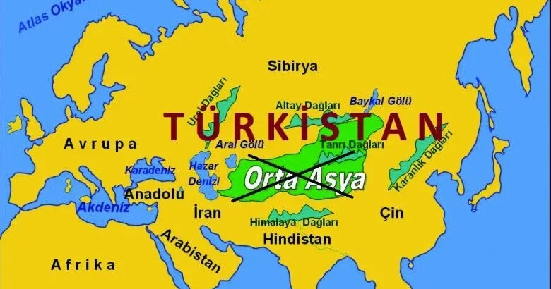Türküstan xəritəsində BÖYÜK DƏYİŞİKLİK KONKRET